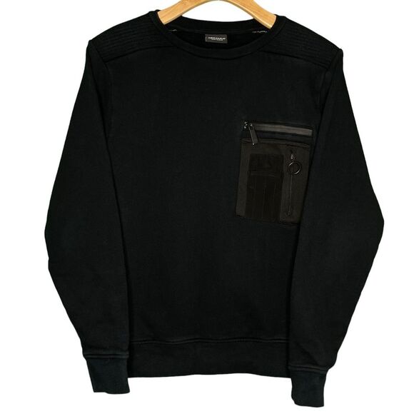 Marcelo Burlon County of Milan Panther Sweatshirt Black Sz XS - Picture 1 of 7